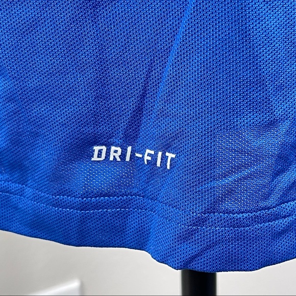 Nike Pro Combat Dri Fit Compression Cut Out Back blue tee shirt for women  XXL - Picture 9 of 14